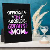 Mutter Kunst Die Beste Mama der Welt Fotoplatte (Seite)