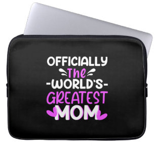 Mutter Kunst Die Beste Mama der Welt Laptopschutzhülle
