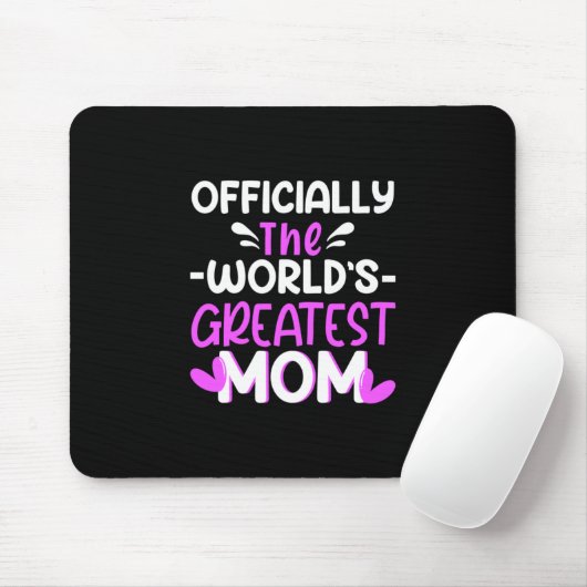 Mutter Kunst Die Beste Mama der Welt Mousepad (Mit Mouse)