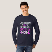 Mutter Kunst Die Beste Mama der Welt T-Shirt (Vorne ganz)
