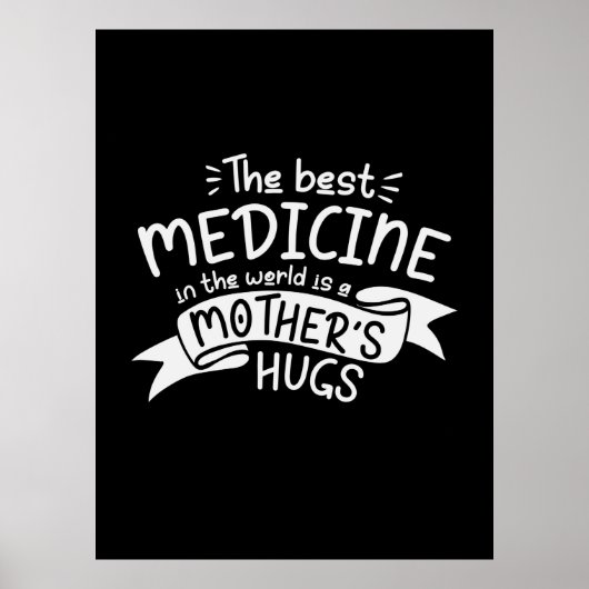 Mutter Kunst - Die beste Medizin Poster (Vorne)