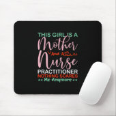 Mutter Kunst dieses Mädchen ist Mutter und Kranken Mousepad (Mit Mouse)