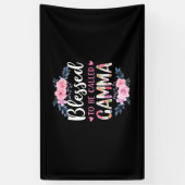 Mutter Kunst gesegnet, als Gamma Geburtstag genann Banner (Vertikal)