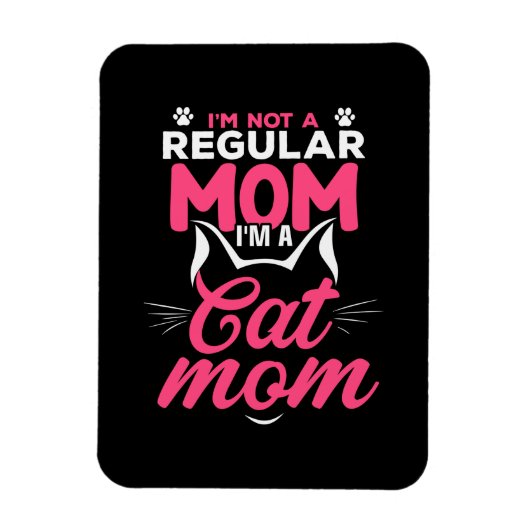 Mutter Kunst ich bin eine Katze Mama Magnet (Vertikal)