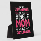 Mutter Kunst ich bin Single Mama Fotoplatte (Seite)