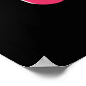 Mutter Kunst ich bin Single Mama Poster (Ecke)
