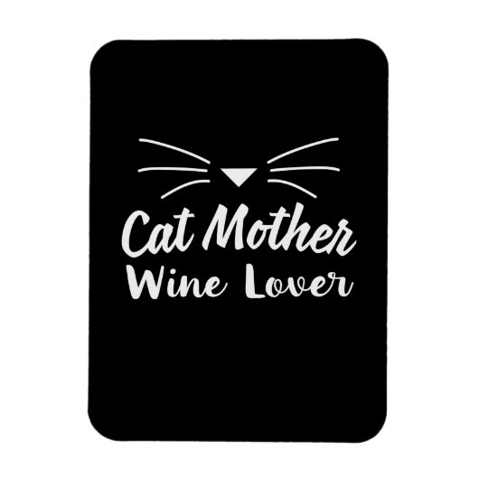 Mutter Kunst Katze Mutter Weinroute Mendrisiotto Magnet (Vertikal)