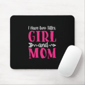 Mutter Kunst Mädchen und Mama Mousepad (Mit Mouse)