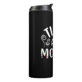 Mutter Kunst Müde Wie Eine Mutter Thermosbecher (Nach links gedreht)