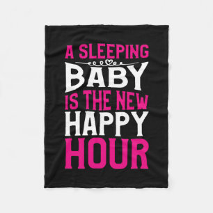 Mutter Kunst Schlafendes Baby ist die neue Happy H Fleecedecke