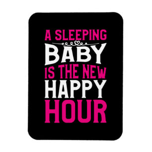 Mutter Kunst Schlafendes Baby ist die neue Happy H Magnet