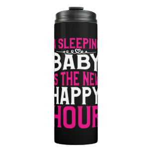 Mutter Kunst Schlafendes Baby ist die neue Happy H Thermosbecher
