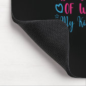 Mutter Kunst, was immer meine Kinder haben Mousepad (Ecke)