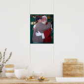 Mutter küsst Santa Poster (Küche)