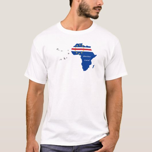 Mutter Land Afrika Cabo Verde Inseln T-Shirt (Vorderseite)