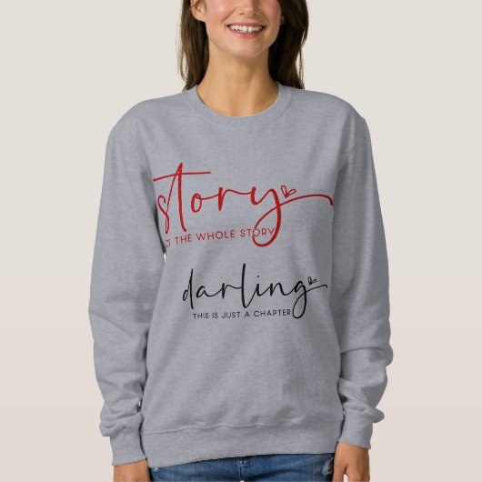 Mutter-Leben 24/7 Sweatshirt (Vorderseite)