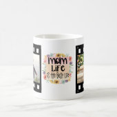 Mutter-Leben-Fotovorlage Kaffeetasse (Mittel)