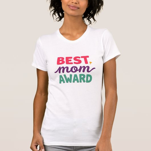 Mutter-Leben Handschrift-Typografie T-Shirt (Vorderseite)