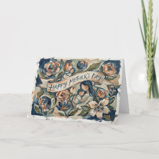 Mutter Leitstern Muttertagskarte Karte (Vorderseite)