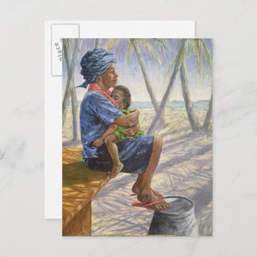 Mutter Liebe 2003 Postkarte (Vorne/Hinten)