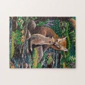 "Mutter Liebe" Fox Puzzle 2 (Horizontal)
