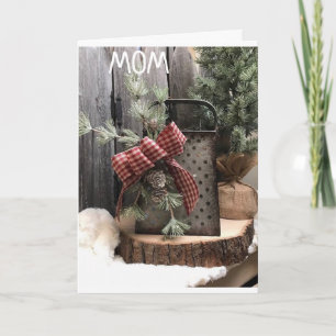 **MUTTER** LIEBE FREUDE UND FRÖHLICHE WEIHNACHTEN 