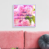 Mutter Liebe gesteppte Canvas Print Leinwanddruck (Insitu (Wohnzimmer))