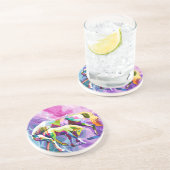 Mutter-Liebe Getränkeuntersetzer (Seite)