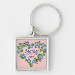 Mutter Liebe Herz Schlüsselanhänger