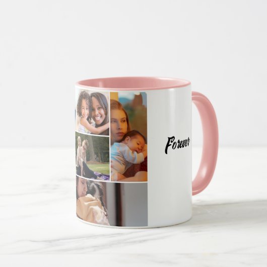 Mutter Liebe ist für immer Tasse (VorderseiteRechts)