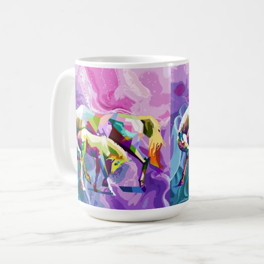 Mutter-Liebe Kaffeetasse (Vorderseite Links)
