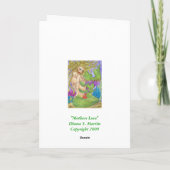 Mutter-Liebe Karte (Rückseite)