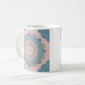 Mutter Liebe Mandala Mod Floral Kaffeetasse (Vorderseite Links)