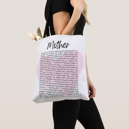 Mutter-Liebe | Muttertagsgeschenk | Tasche (Von Nahem)
