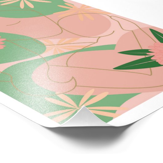 Mutter Liebe_Pink Fotodruck (Ecke)