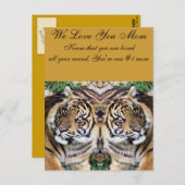 Mutter Liebe_ Postkarte (Vorne/Hinten)