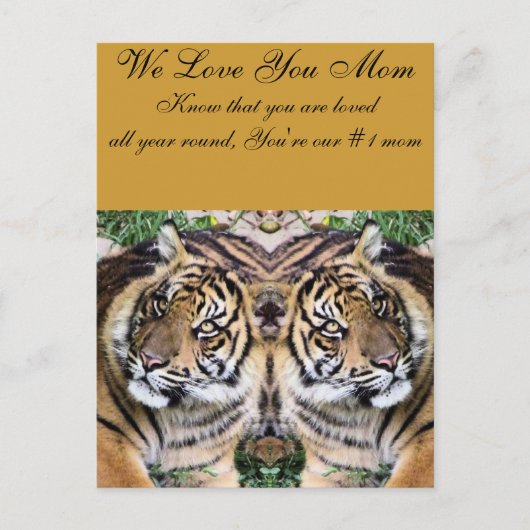 Mutter Liebe_ Postkarte (Vorderseite)