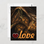 Mutter Liebe Postkarte (Vorne/Hinten)