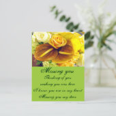 Mutter Liebe_ Postkarte (Stehend Vorderseite)