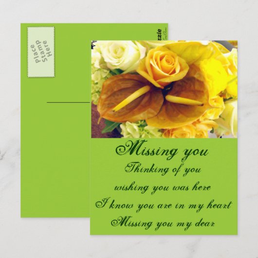 Mutter Liebe_ Postkarte (Vorne/Hinten)