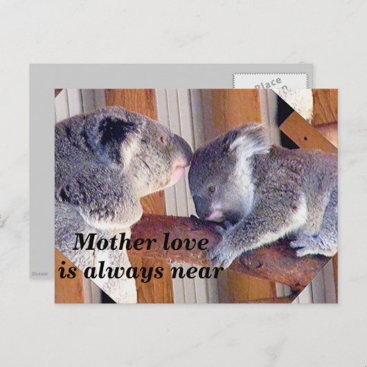 Mutter Liebe_ Postkarte (Vorne/Hinten)