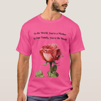 Mütter Liebe Welt der Warmsammlung T-Shirt