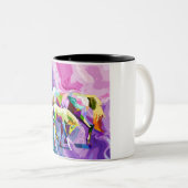 Mutter-Liebe Zweifarbige Tasse (VorderseiteRechts)