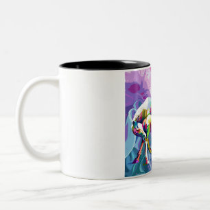 Mutter-Liebe Zweifarbige Tasse