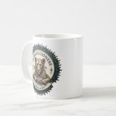 Mutter Löwin. Irland Kaffeetasse (Vorderseite Links)