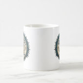 Mutter Löwin. Irland Kaffeetasse (Mittel)