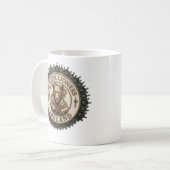 Mutter Löwin. Irland Kaffeetasse (Vorderseite Links)