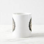 Mutter Löwin. Irland Kaffeetasse (Mittel)