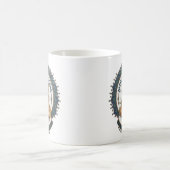 Mutter Löwin. Wales Kaffeetasse (Mittel)