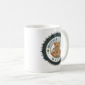Mutter Löwin. Wales Kaffeetasse (VorderseiteRechts)